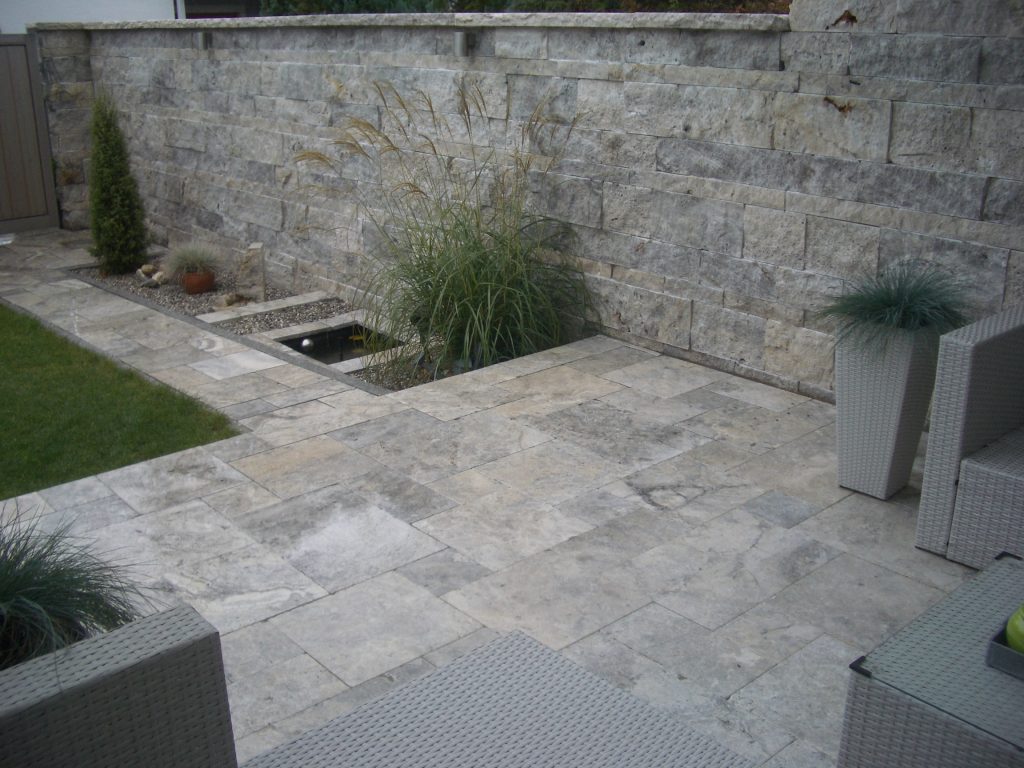 Outdoor Travertin Silver Extra