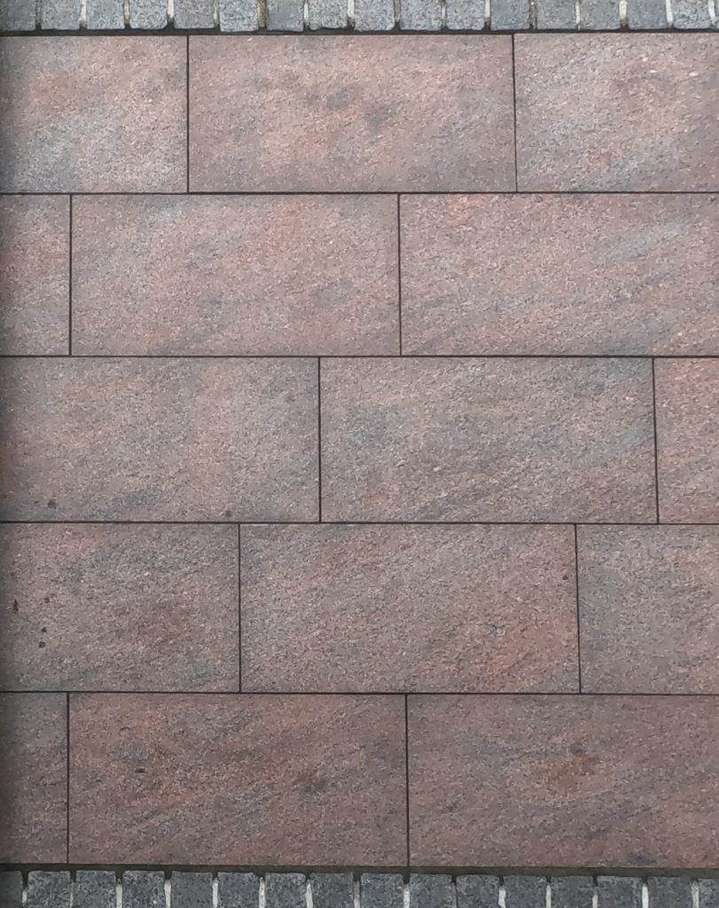 Outdoor Hartgestein Multicolor Red