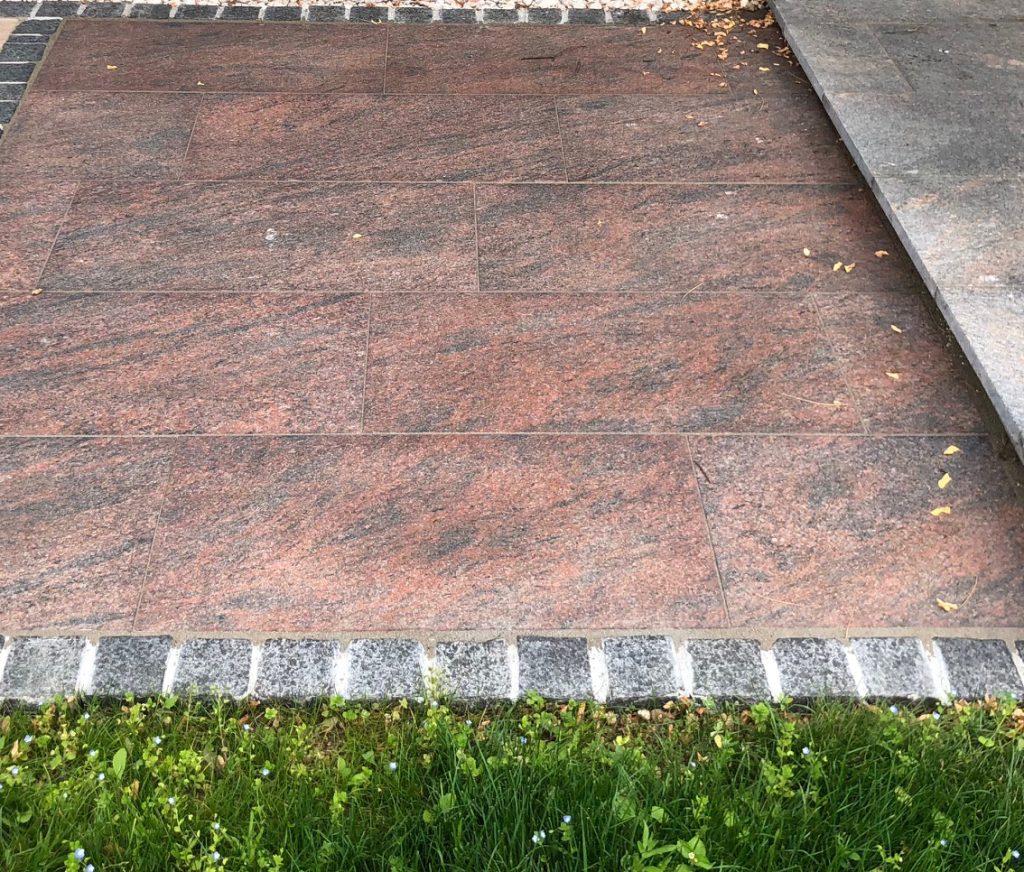 Outdoor Granit Multicolor Red