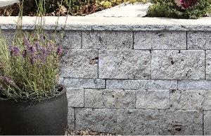Outdoor Mauerstein Silver