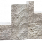 Mauersteine aus Kalkstein Alexandria Beige für den Außenbereich