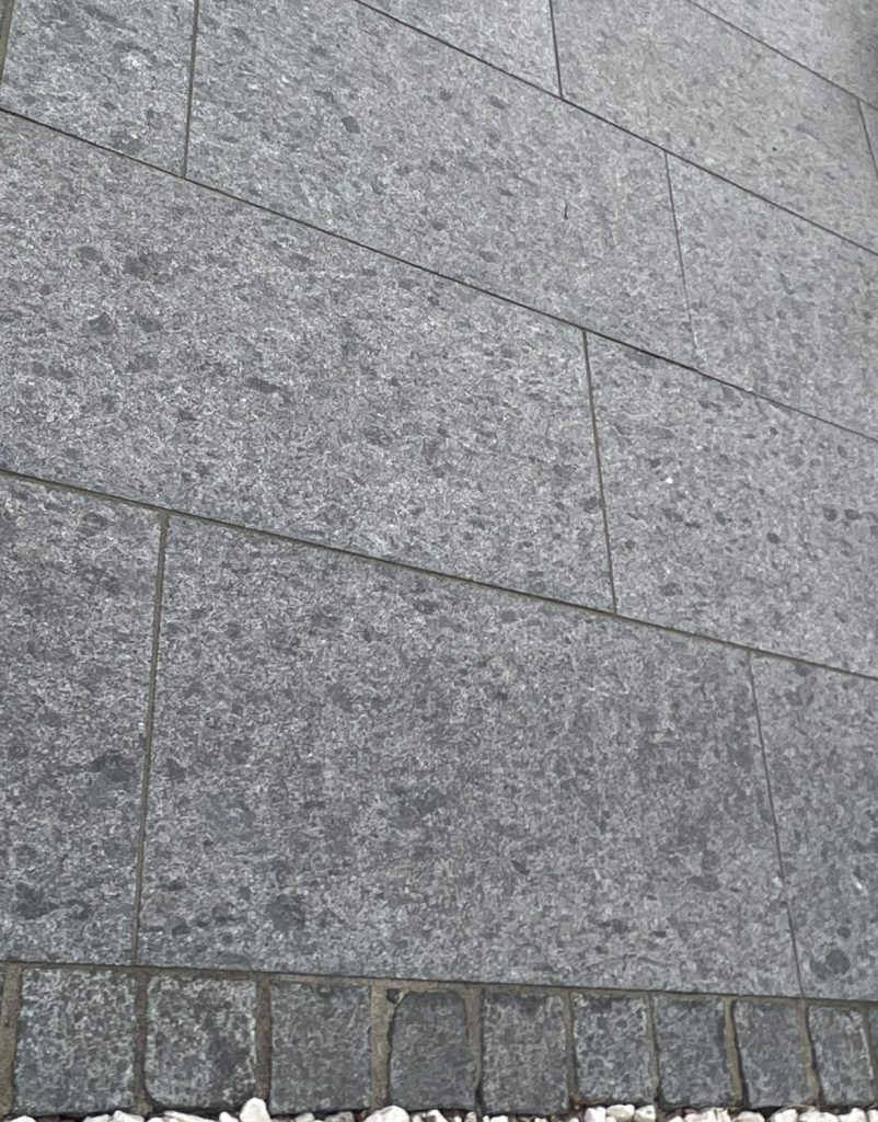 Outdoor Steel Gery Granit Bodenplatte