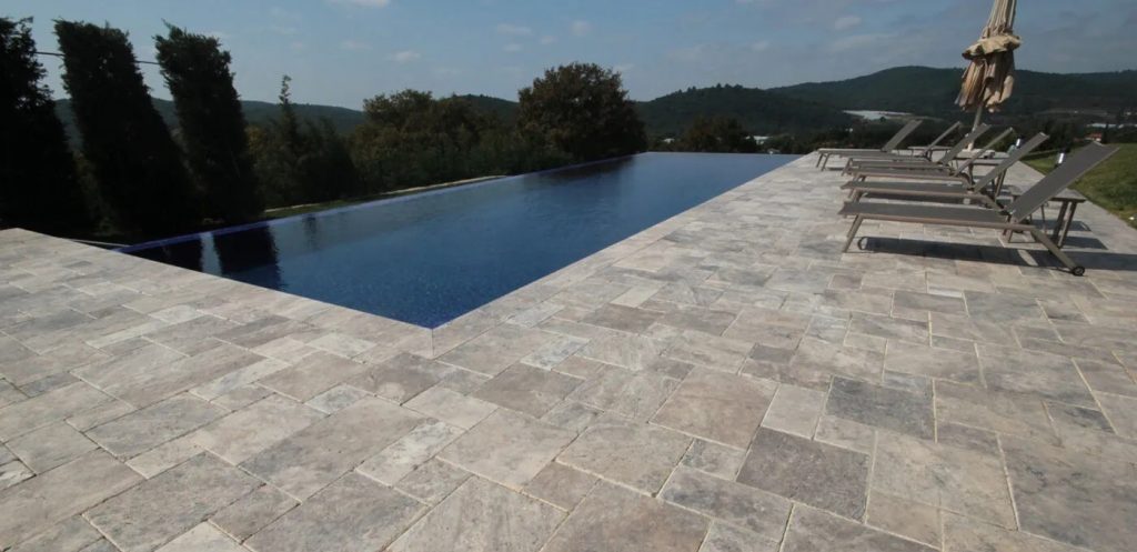 Outdoor Travertin Silver Extra