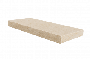 Mauerabdeckung Seashell Light aus Kalkstein in heller Natursteinfarbe
