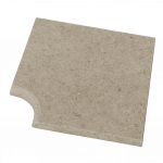 Kalkstein Alexandria Beige Poolecke für Poolumrandung aus Naturstein